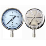 YE-100B/150B系列不锈钢膜盒压力表